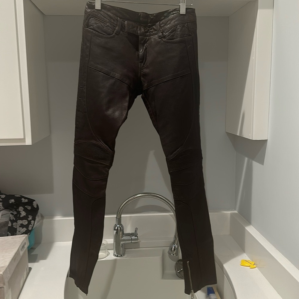 Allsaints leather pants